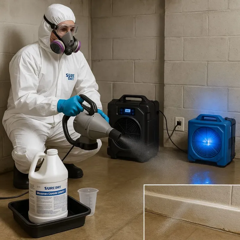 Sanitization and Odor Removal process in Sussex, WI