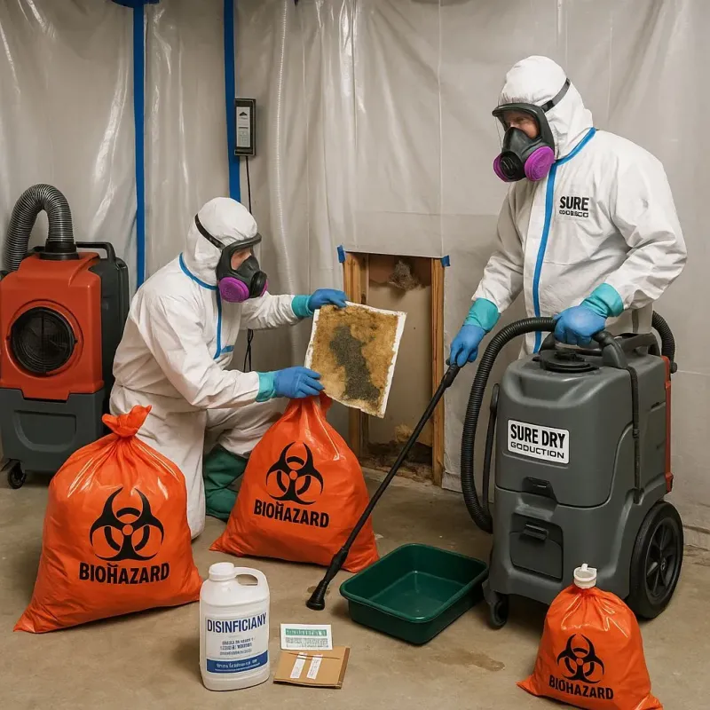 Contaminated Water Handling Protocols process in Sussex, WI