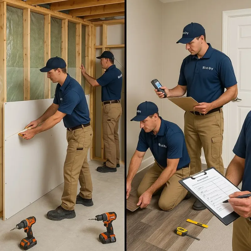 Repairs and Reconstruction process in Sussex, WI